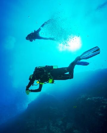 Scuba Diving at Sandals Royal Bahamian, Nassau, Bahamas 